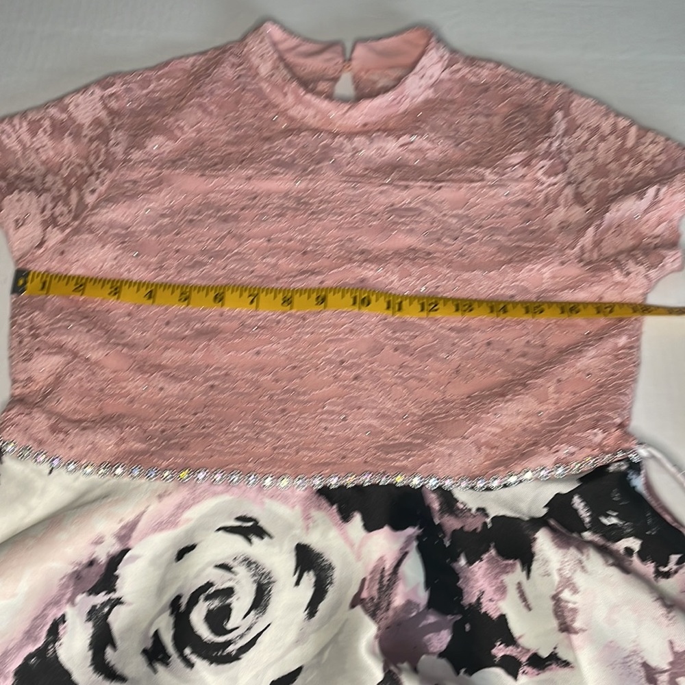 Speechless Gorgeous high low floral girls dress size 18.5 - Picture 11 of 16